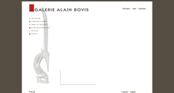 Desktop Screenshot of alainbovis.com